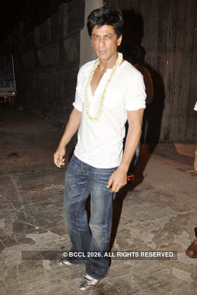 SRK's Holi bash