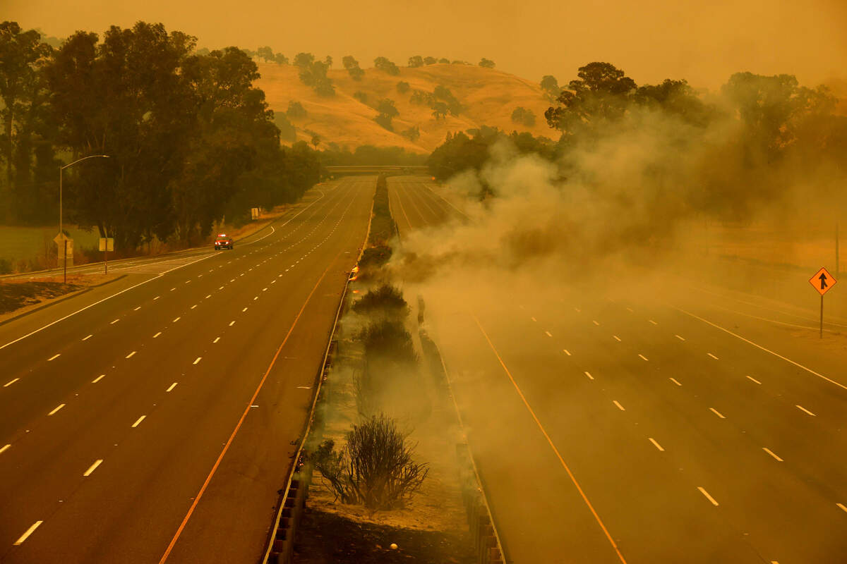 California wildfire pictures