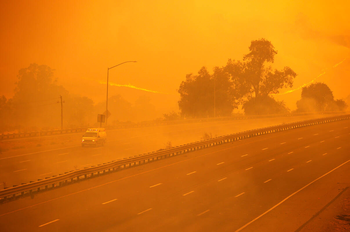 California wildfire pictures