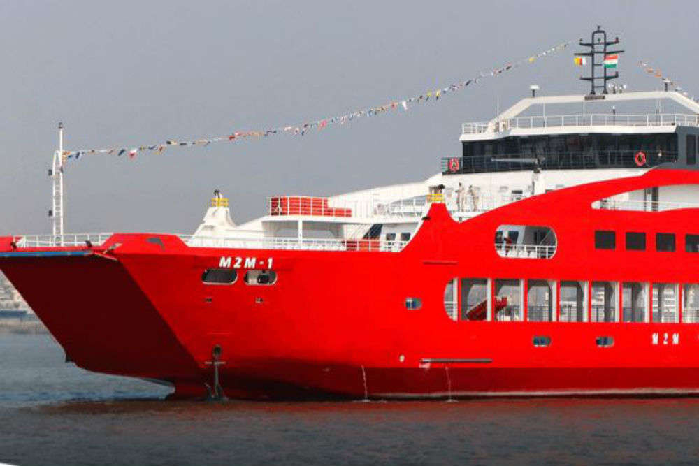 Ro-Ro car ferry service between Mumbai and Alibaug resumes today