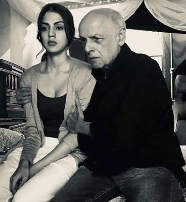 Rhea Chakraborty , Mahesh Bhatt pictures
