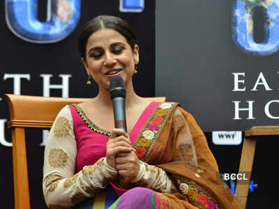 Vidya at World Earth Hour event