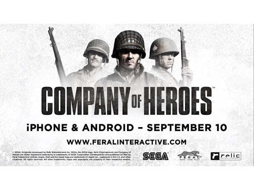 Player company. Company of Heroes на андроид.