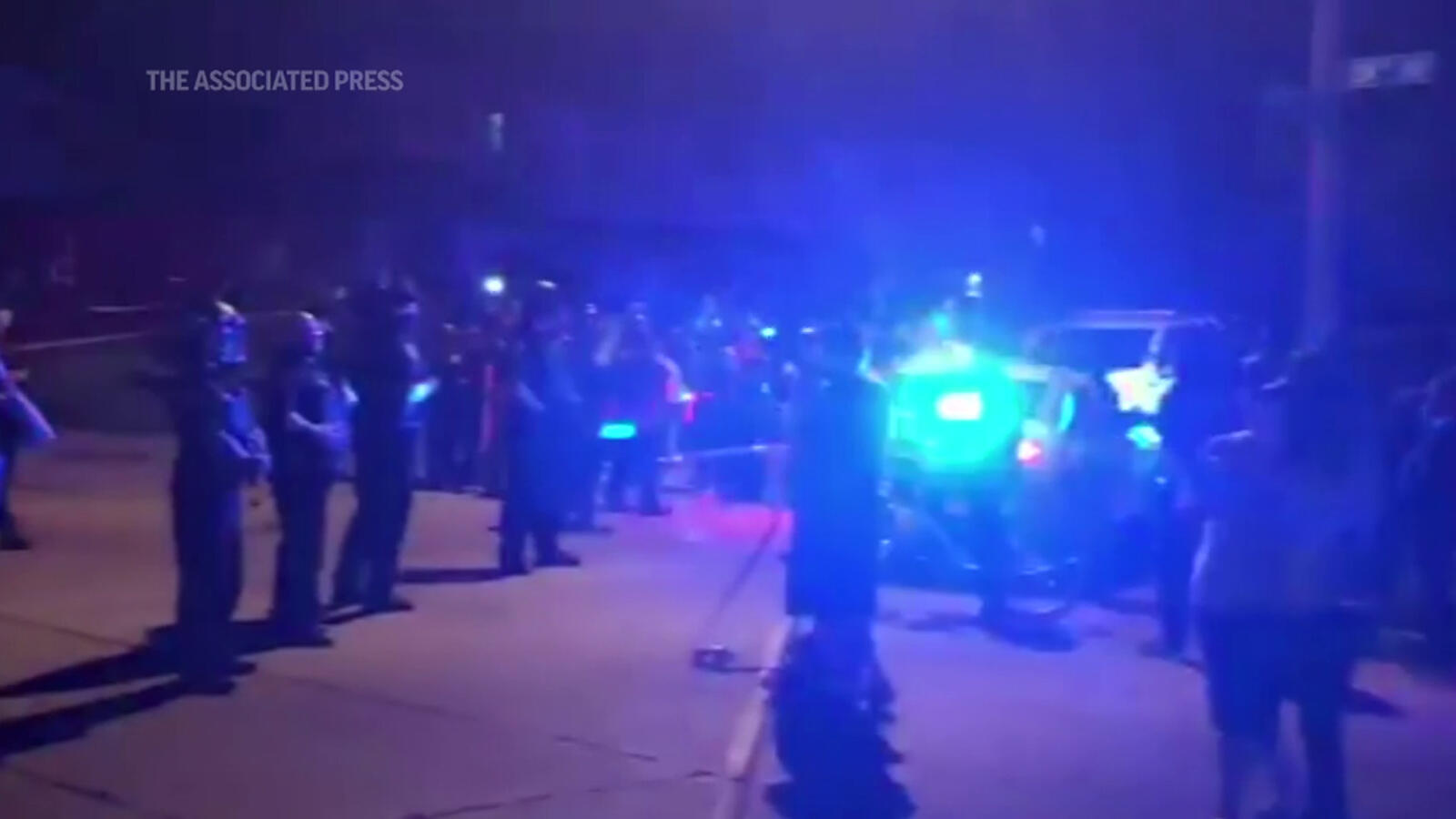 Protest erupts after Wisconsin police shoot man