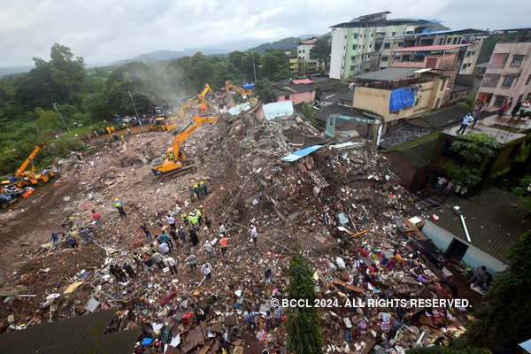 Raigad building collapse: Death toll hits 16, four-year-old rescued alive