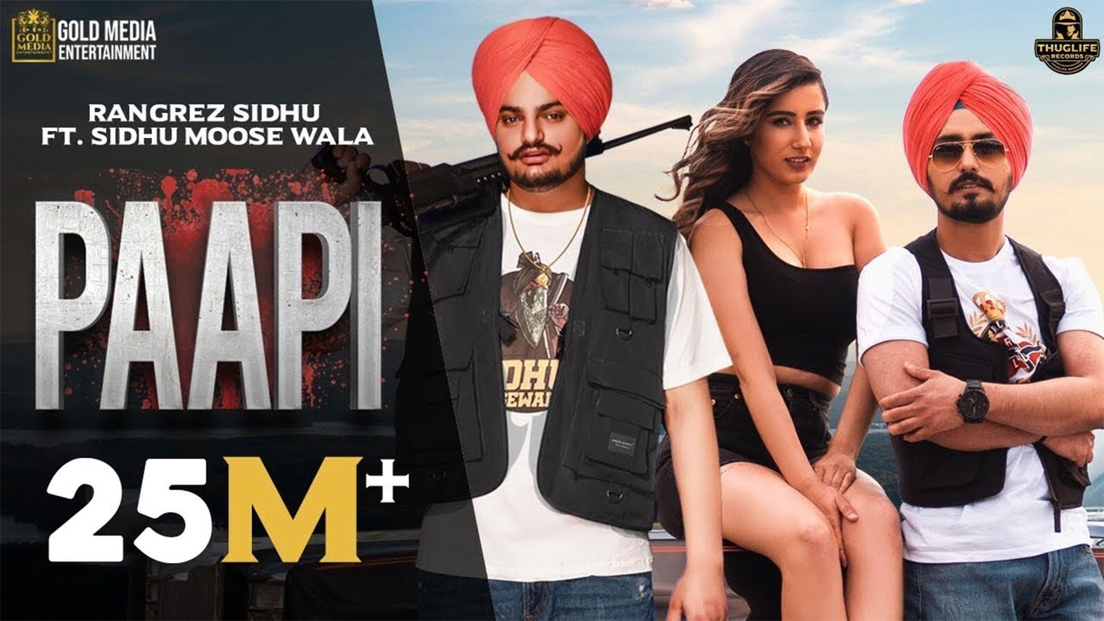 Punjabi Gana Video Song: Latest Punjabi Song 'Paapi' Sung by Rangrez ...