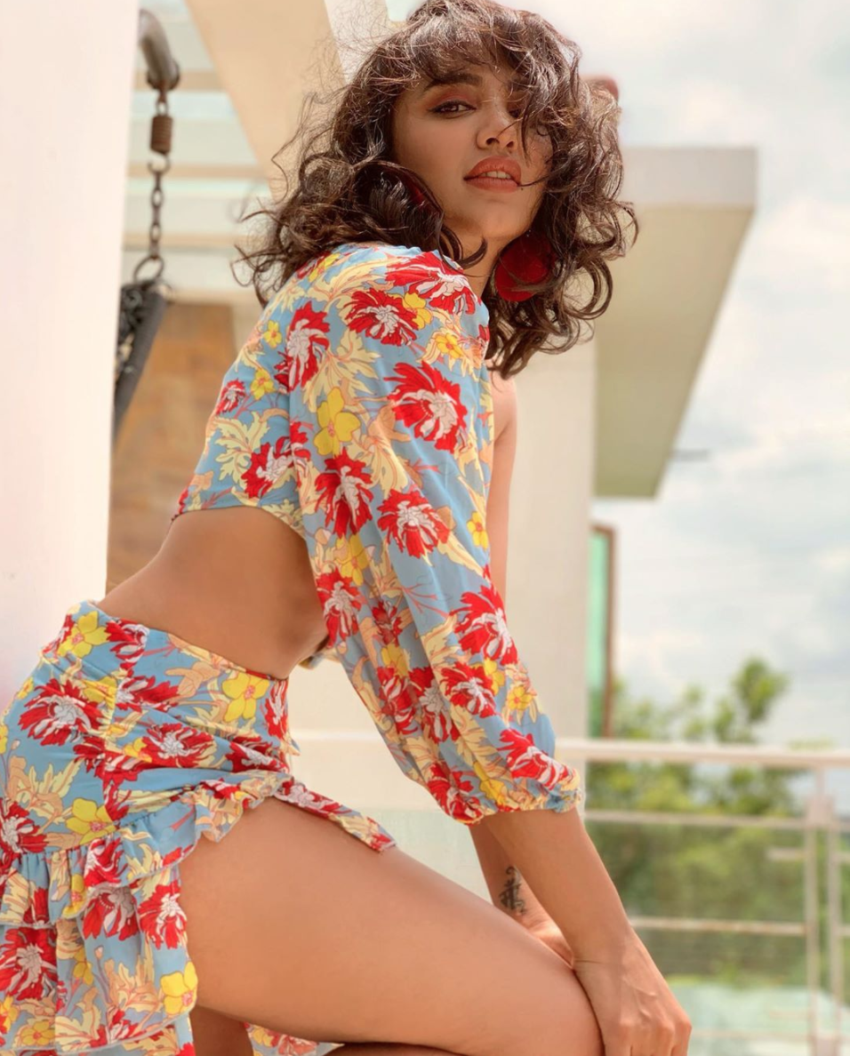 Tejaswi Madivada is creating new waves on the net with her photoshoots