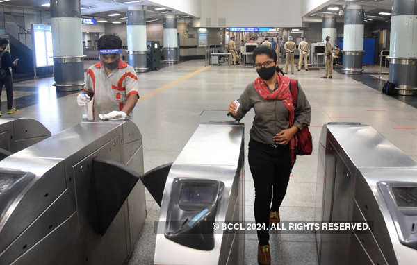 COVID-19: Delhi Metro resumes services with safety measures