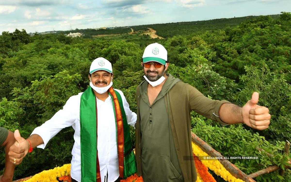 Prabhas adopts massive forest land near Hyderabad; donates Rs 2 crore for eco-park