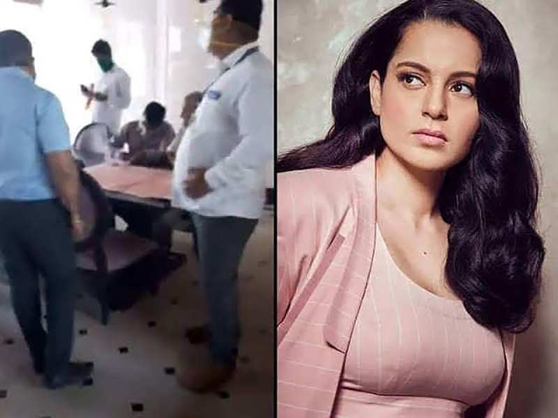 Kangana Ranaut’s office gets ‘stop work’ notice, actress claims BMC officials threaten to demolish
