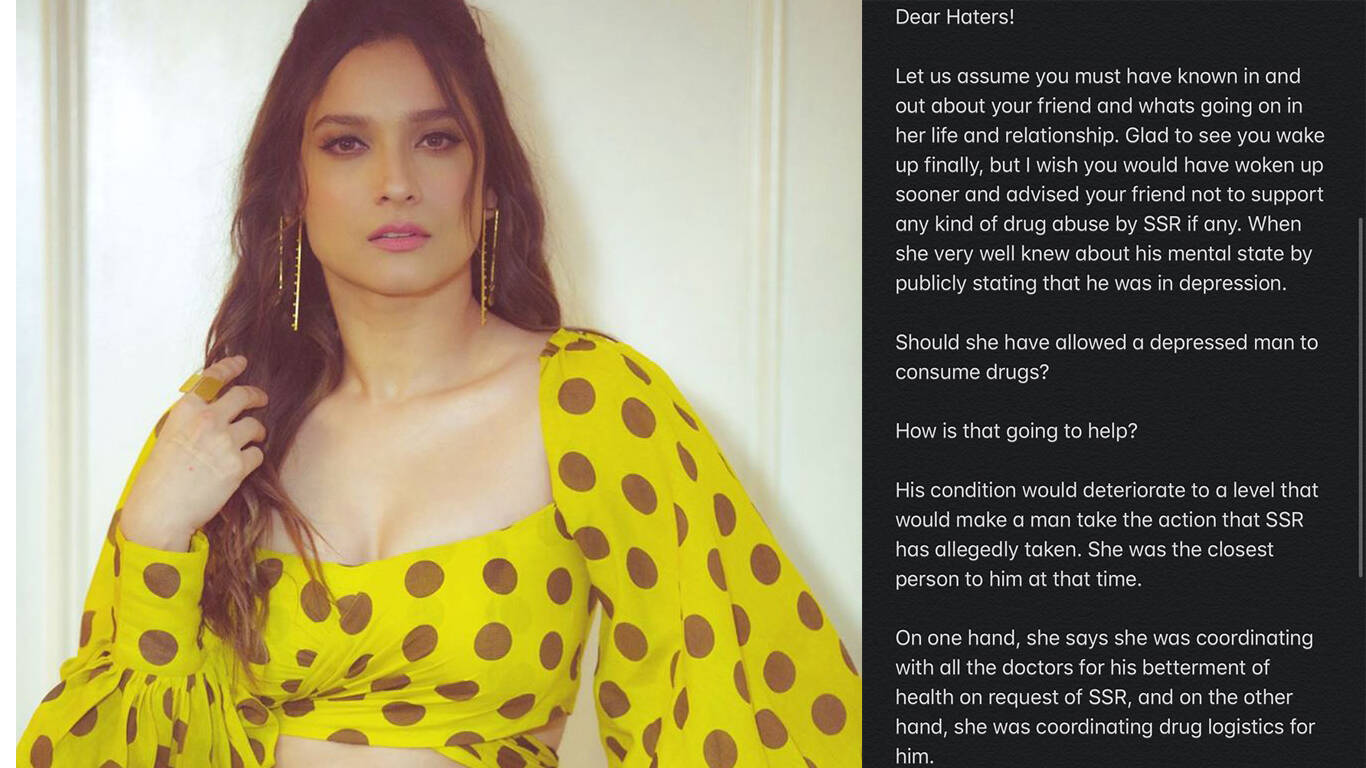 Ankita Lokhande hits back at Shibani Dandekar for '2 seconds of fame' jibe