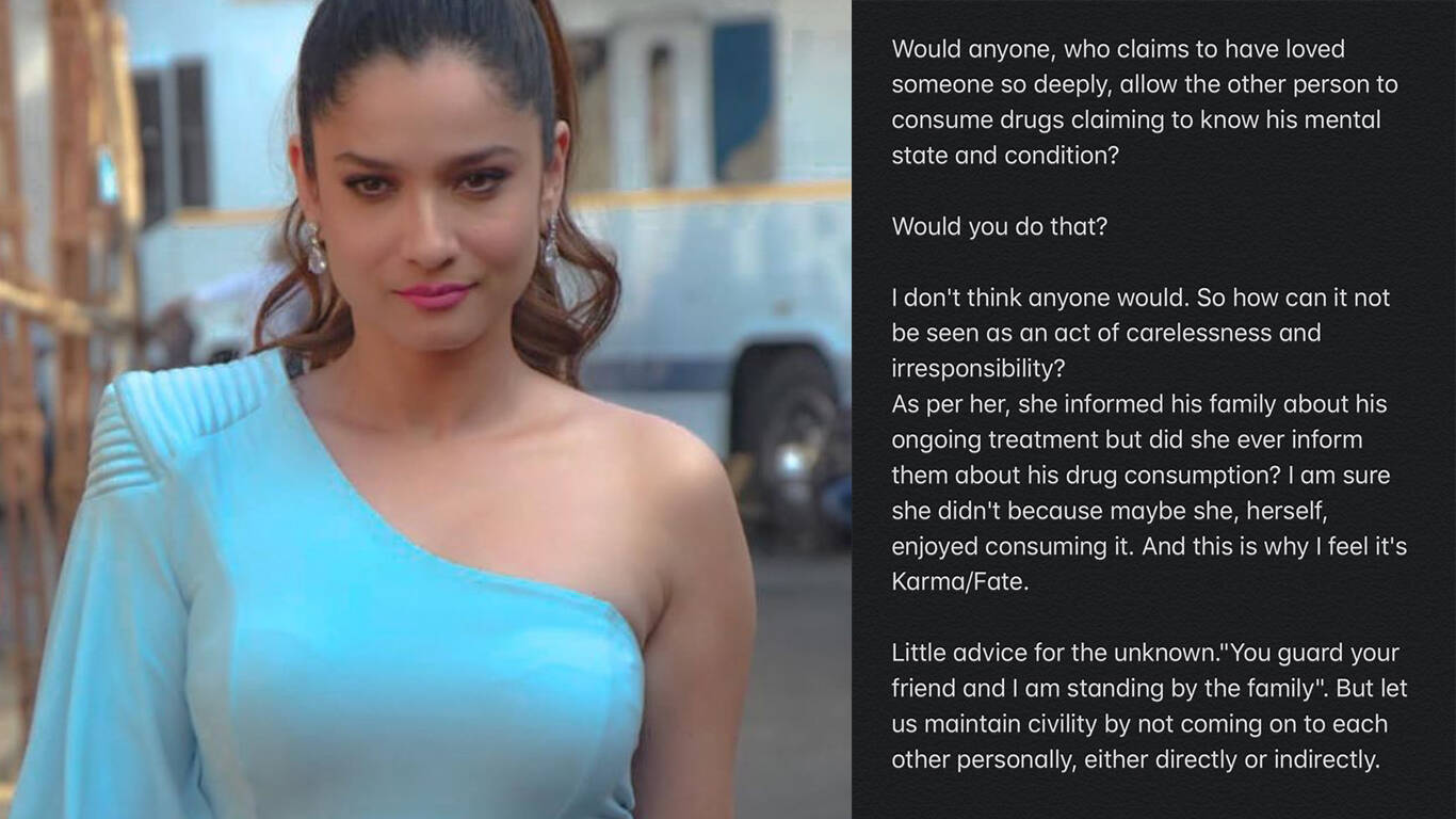 Ankita Lokhande hits back at Shibani Dandekar for '2 seconds of fame' jibe