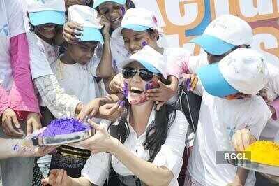 Yana Gupta @ Holi event