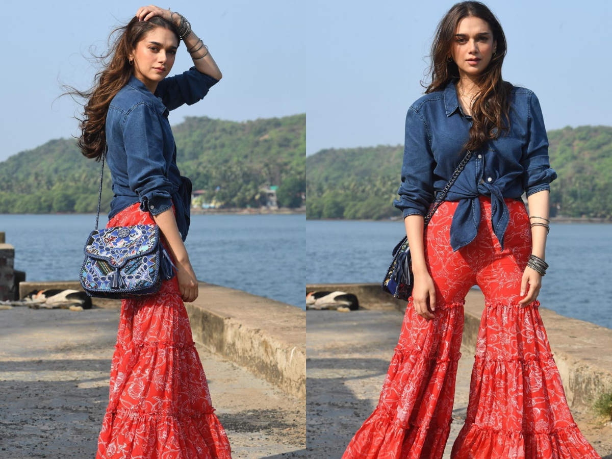 Aditi Rao Hydari just showed us a new way to style sharara pants! - Times  of India