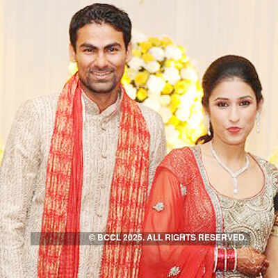 Mohammad Kaif's reception bash