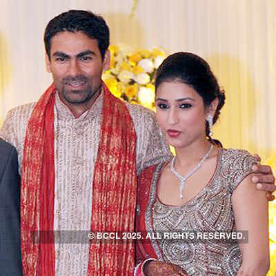 Mohammad Kaif's reception bash