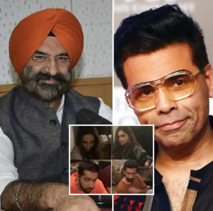 Manjinder Singh Sirsa files complaint against Karan, Deepika & others for alleged consumption of drugs