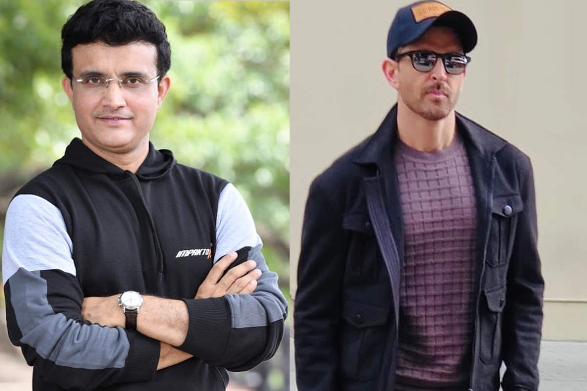 Sourav Ganguly says Hrithik Roshan has to get a body like him to star in his biopic