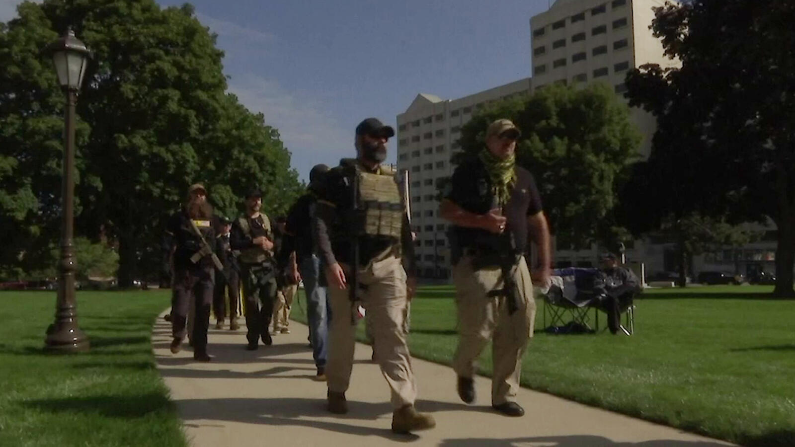 Rally for gun rights held outside Michigan Capitol