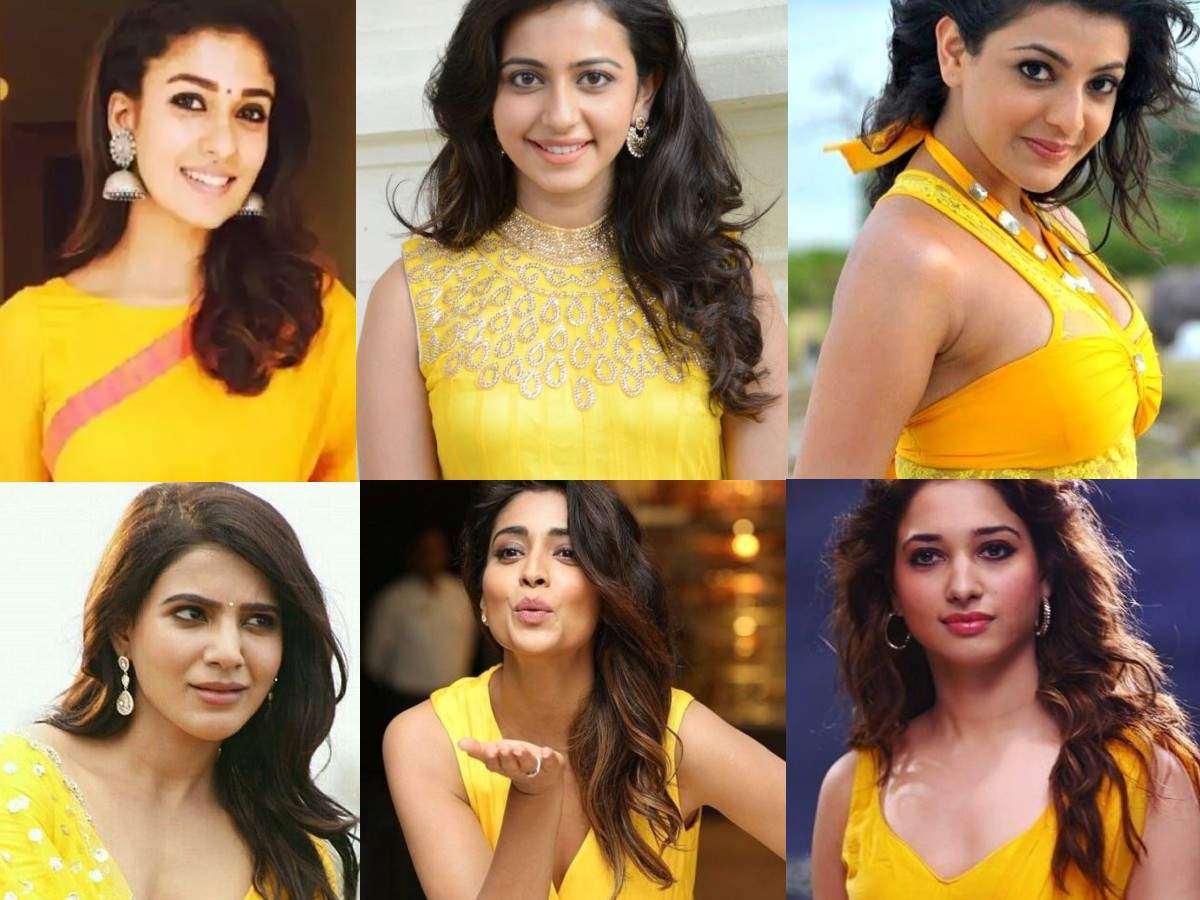 Nayanthara' to 'Bindu Madhavi': Kollywood actresses in yellow ...