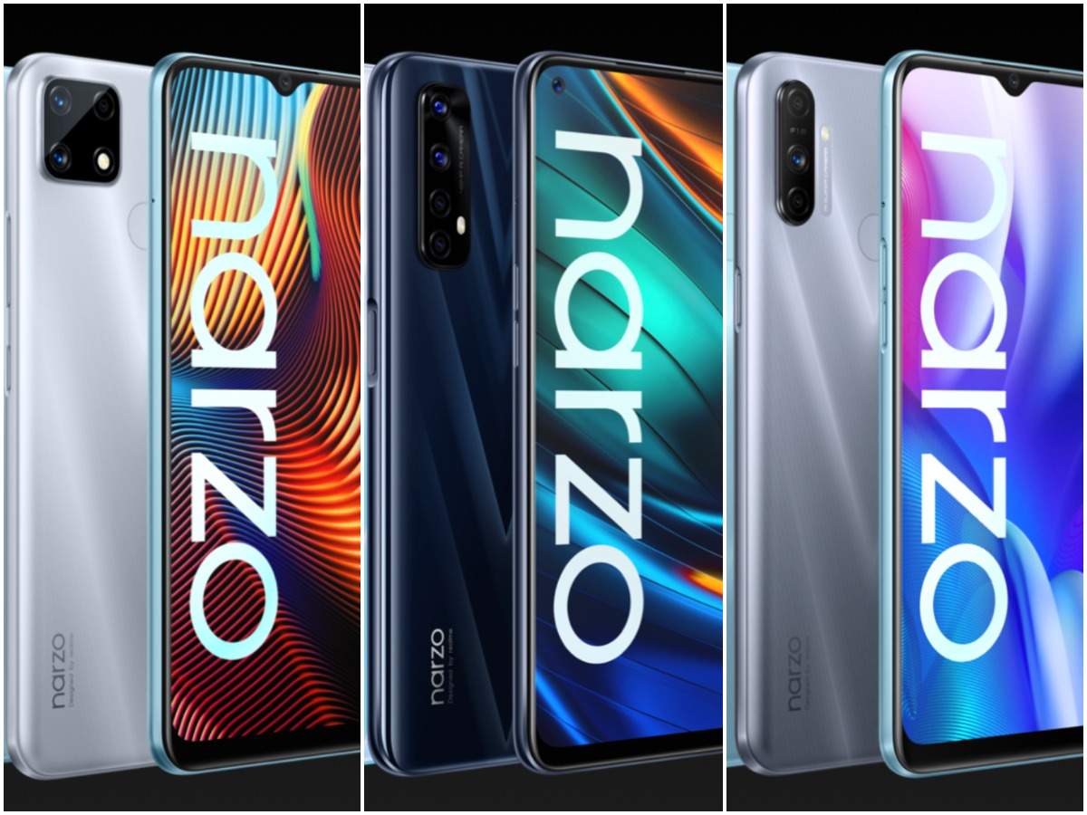 Realme Narzo 20, Narzo 20 Pro and Narzo 20A launched in India: Price, availability and more - Mobiles News | Gadgets Now