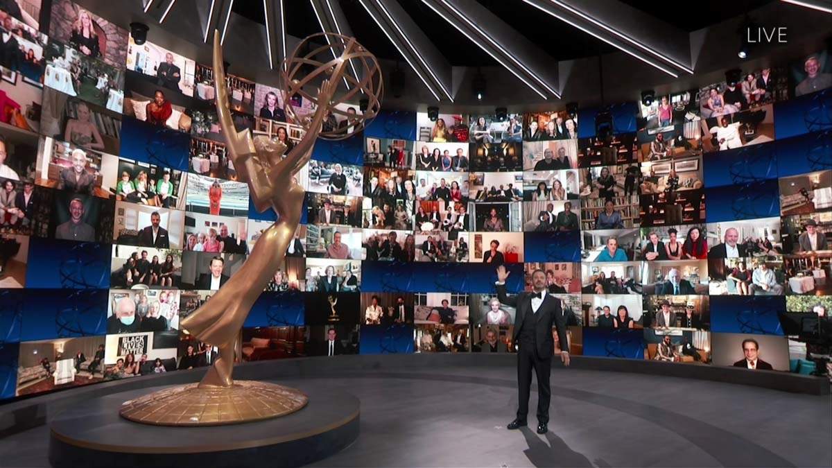 Best photos from the first ever virtual Emmy Awards