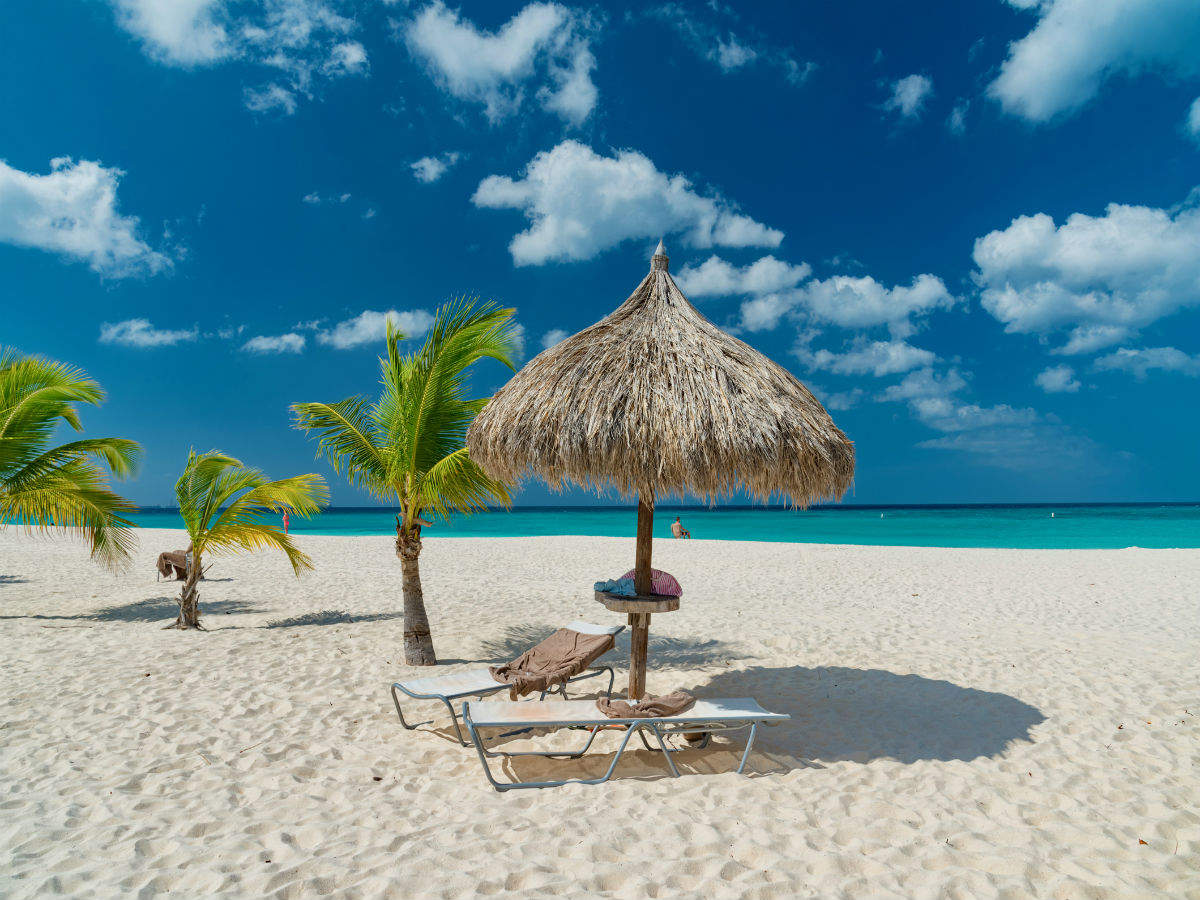 All those working from home can do the same from Aruba’s gorgeous islands instead