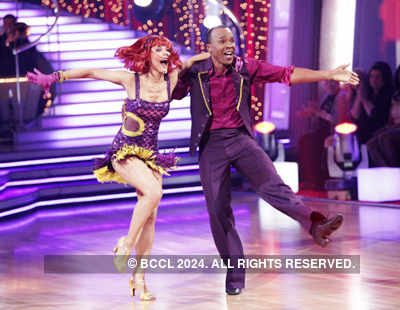 Glimpses of TV show 'Dancing with...' 