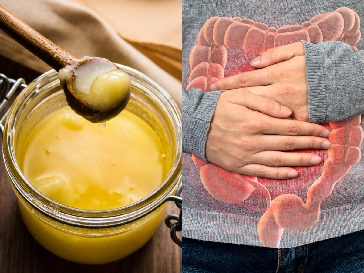 Having ghee with water can ease constipation. Here's how