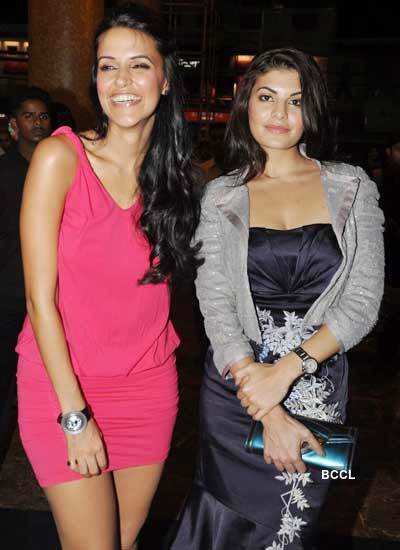 Jacqueline with Neha Dhupia