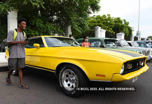 Vintage car rally held in Chennai