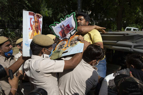 Protests intensified over death of Hathras gang-rape victim