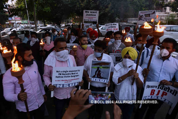 Protests intensified over death of Hathras gang-rape victim
