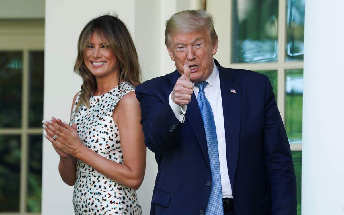 US President Donald Trump and first lady Melania test positive for Covid-19