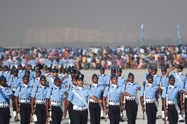 Indian Air Force conducts full dress rehearsal ahead of 88th anniversary