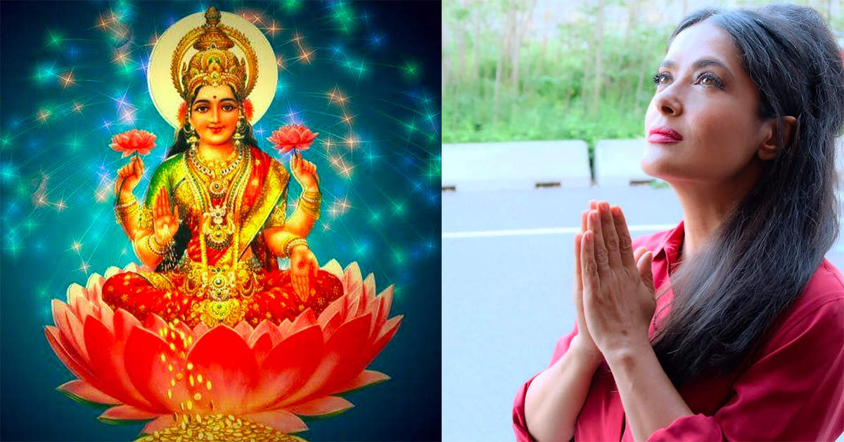 Salma Hayek seeks blessing of Goddess Lakshmi, says that it makes her feel ‘joyful’ and connected with ‘inner beauty’