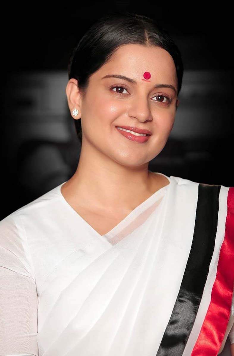 Kangana Ranaut unveils her look from upcoming biopic 'Thalaivi'