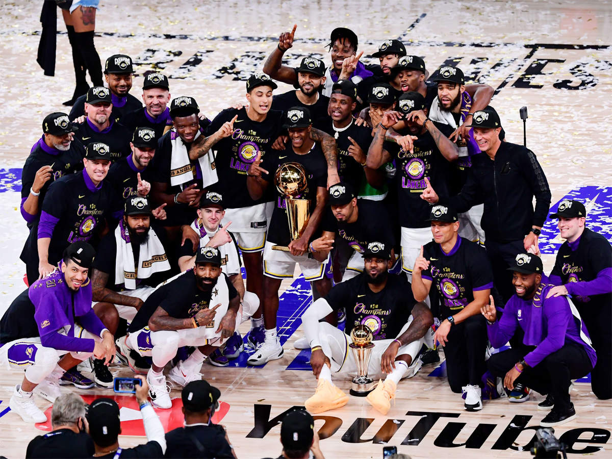 Nba Winner Los Angeles Lakers Beat Miami Heat To Claim Record Tying 17th Nba Title Nba News Times Of India