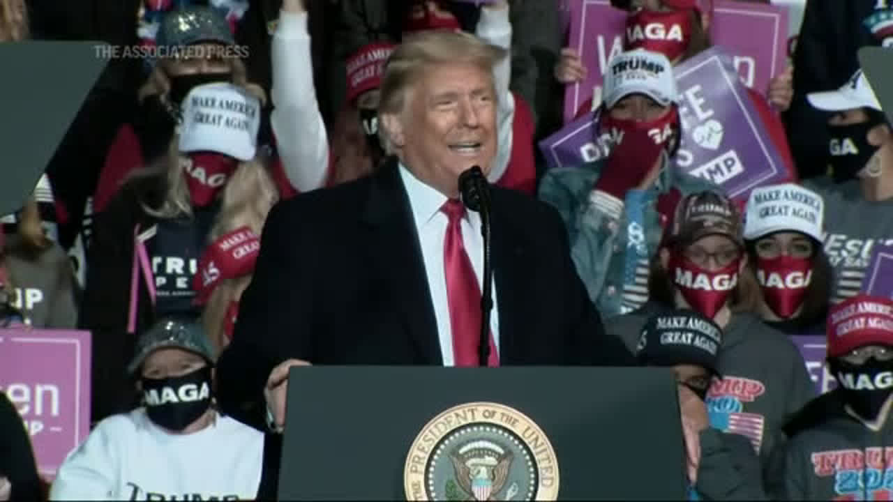 Trump pleas with suburban women 'Please like me'