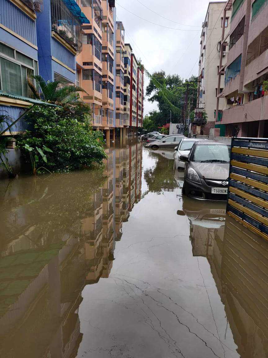 Hyderabad Floods Why floods occur in Hyderabad Hyderabad News