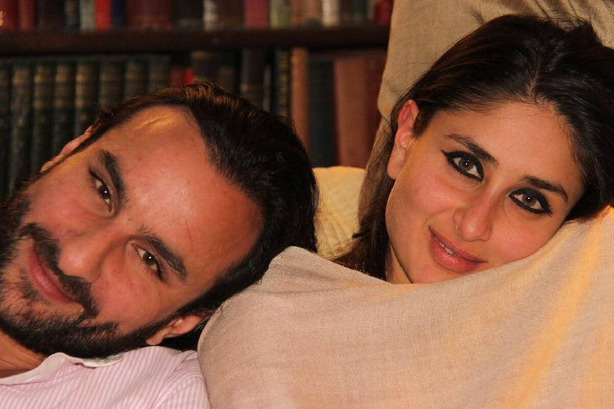 Saif Ali Khan & Kareena Kapoor Khan share a romantic picture, celebrate their 8th wedding anniversary