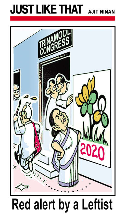 Red alert by a Leftist