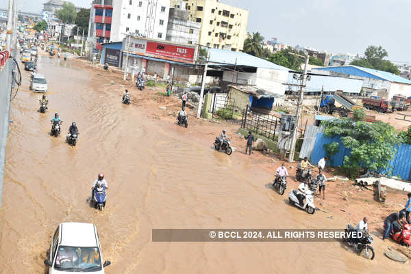 Flash floods hit Hyderabad again as rains return