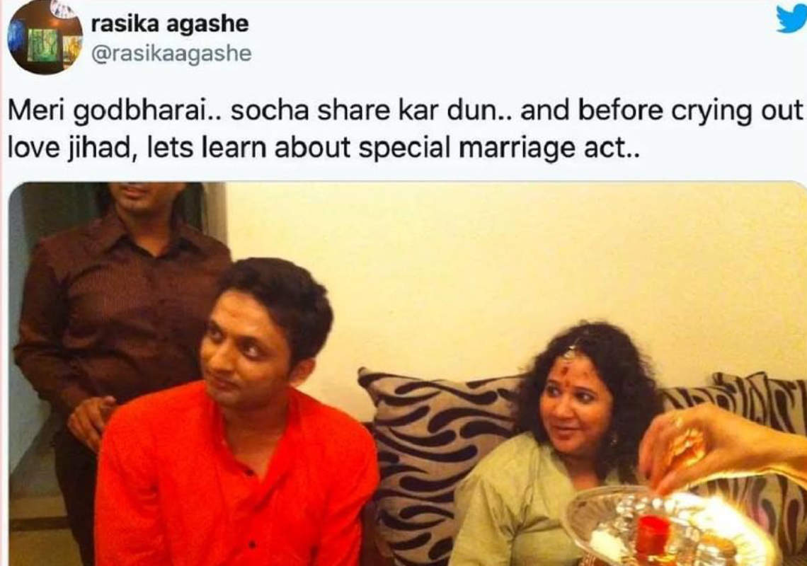 Amid new jewellery ad controversy, Mohd Zeeshan Ayyub's wife Rasika shares photos from her baby shower