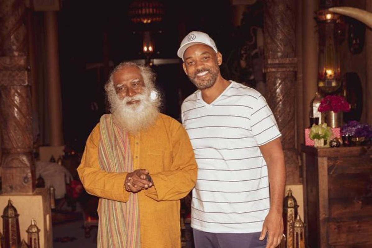 Will Smith meets Sadhguru and shares inside pictures of their rendezvous