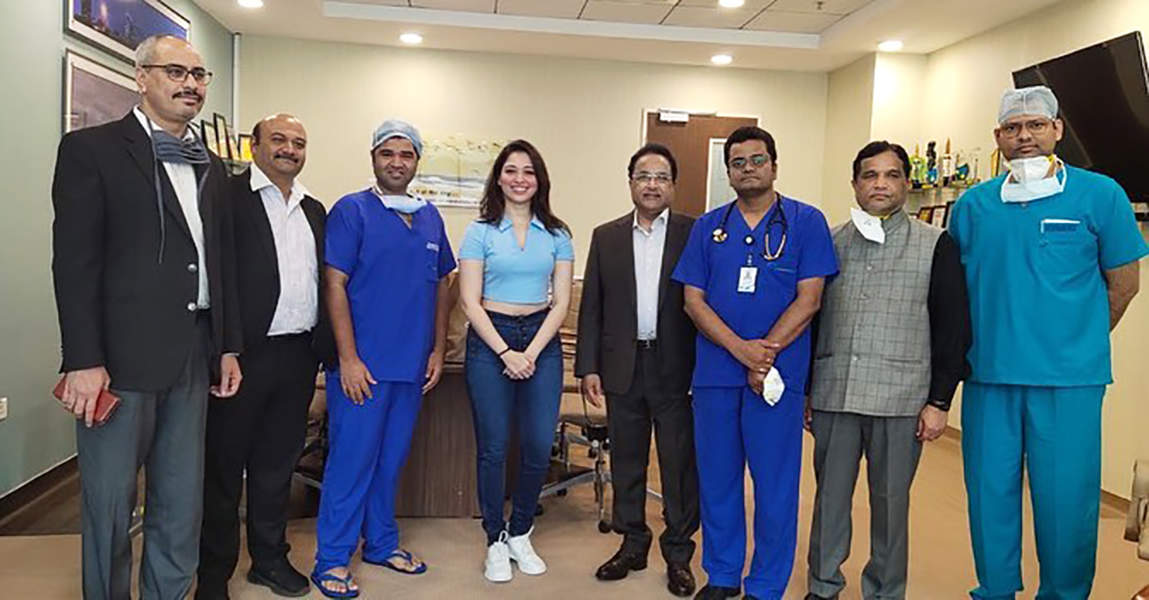 Post COVID-19 recovery, Tamannaah special thank you note for doctors and medical staff