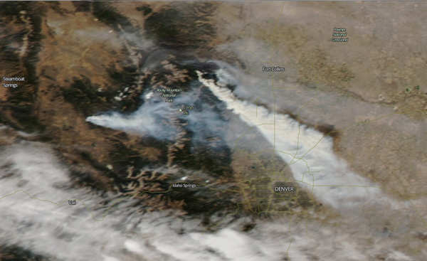 Wildfires wreak havoc in Colorado