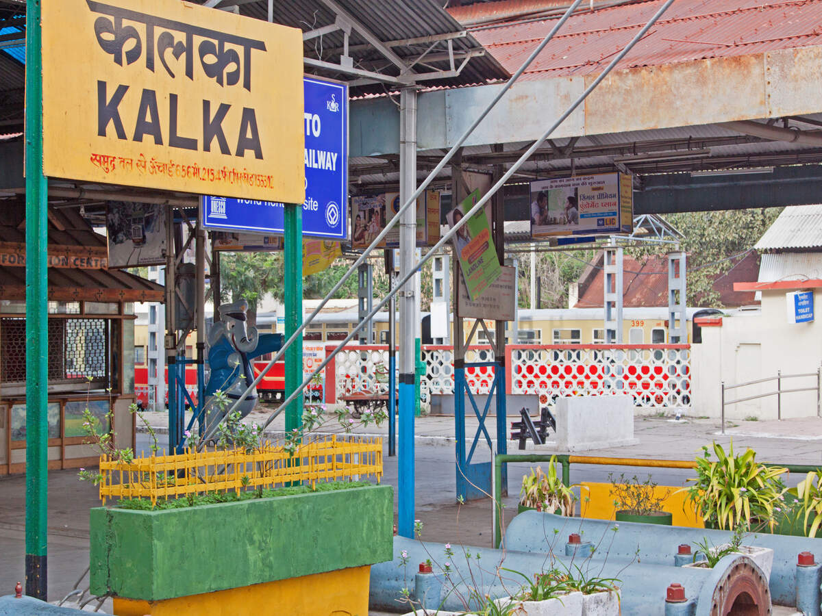 Kalka-Shimla Express resumes passenger services after seven months Kalka-Shimla Express resumes passenger services after seven months