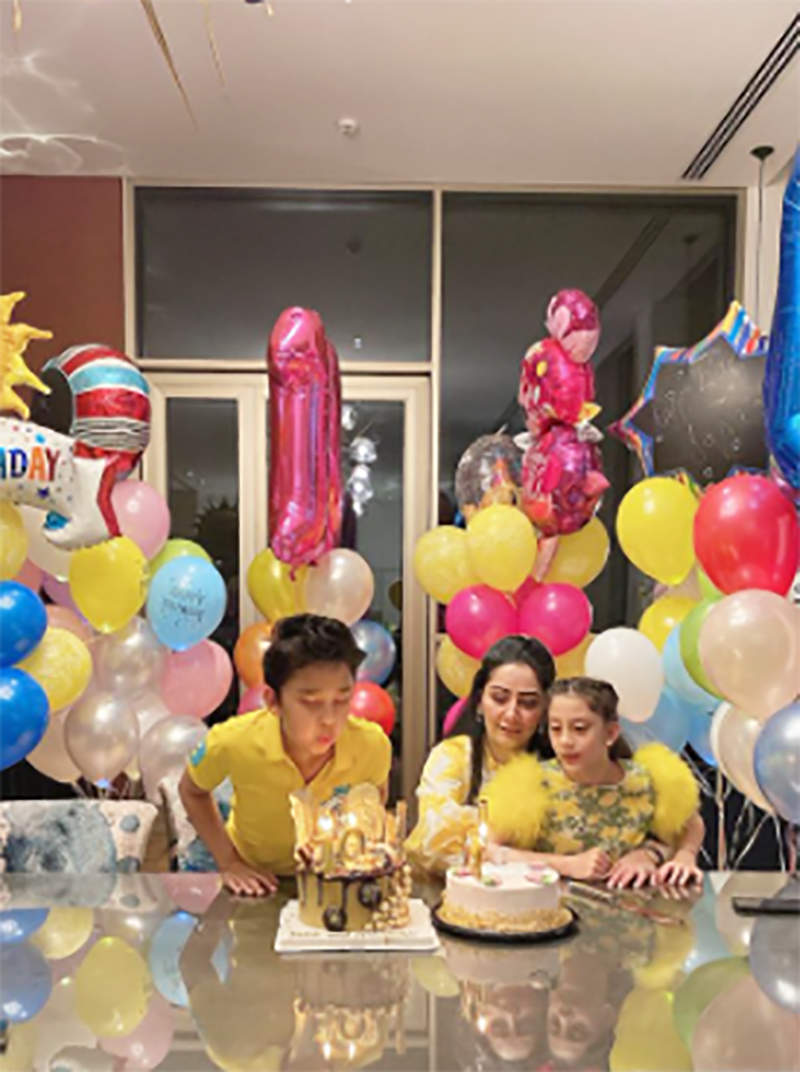 After beating cancer, Sanjay Dutt makes twins Shahraan & Iqra's birthday special