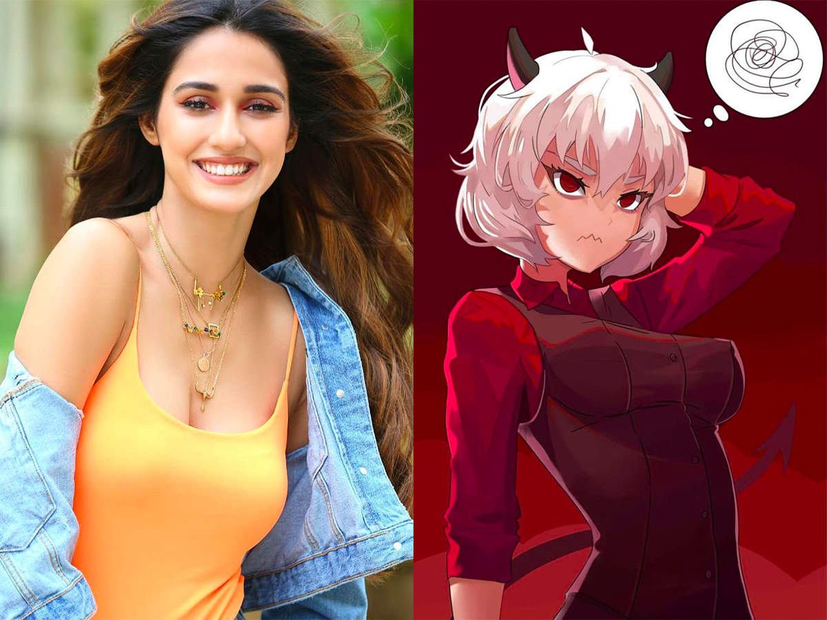 Disha Patani claims that the anime is drawn by her brother which is untrue